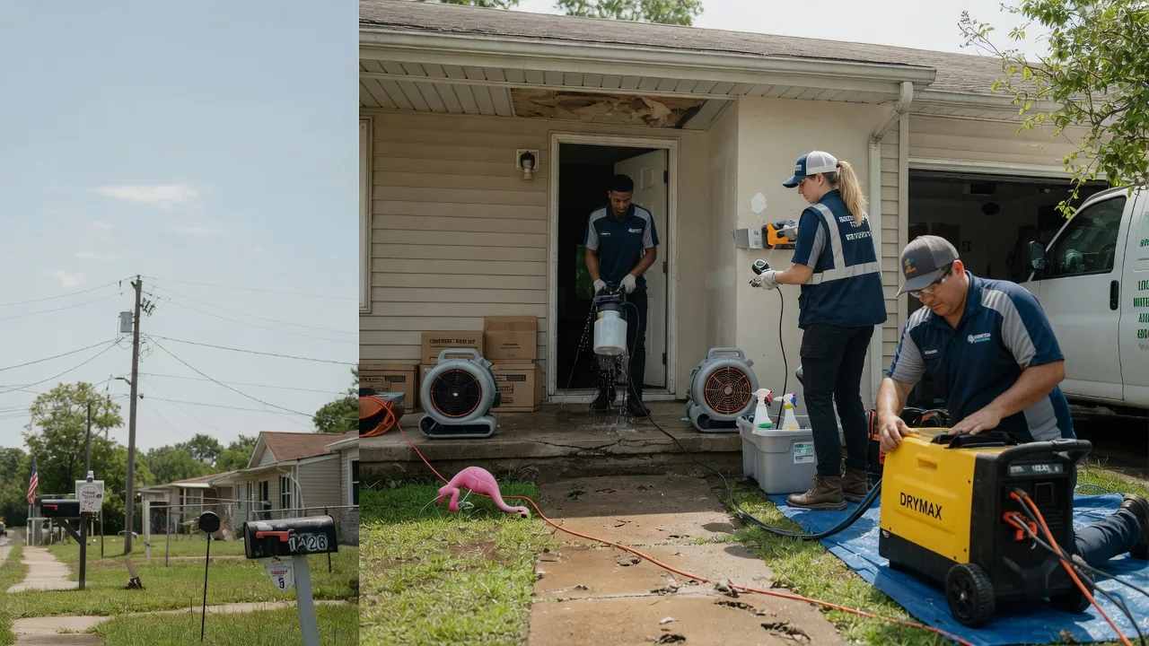Storm Damage Water Removal in Pretty Prairie, KS near me